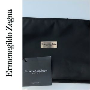 Ermenegildo Zegna Brand Travel Toiletries Bag NWT
